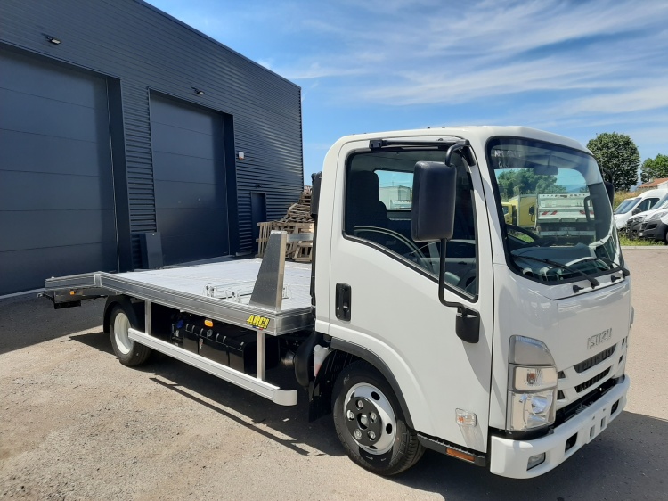 ISUZU M21 TT 1.9L 120CH BVM PLATEAU FIXE PORTE VOITURE ALUMINIUM