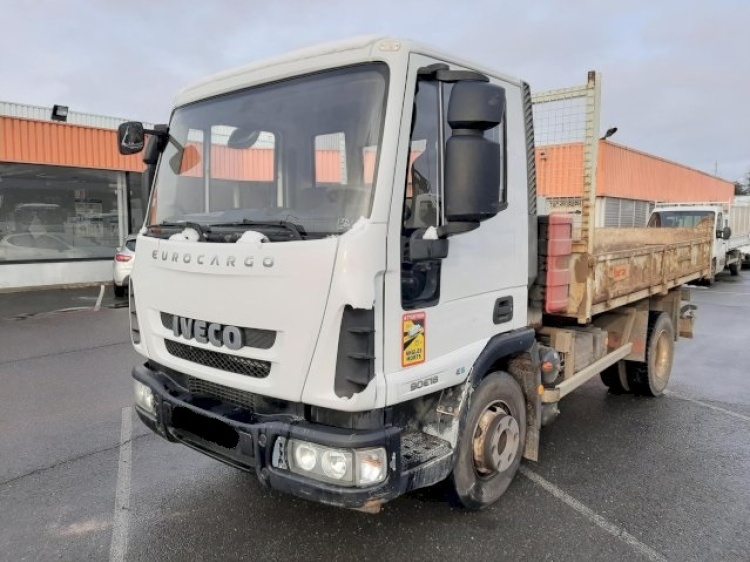 IVECO EUROCARGO 9T 180CH BVM BENNE + COFFRE 