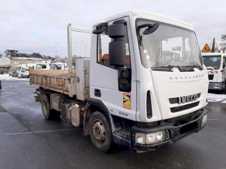 IVECO EUROCARGO 9T 180CH BVM BENNE + COFFRE 