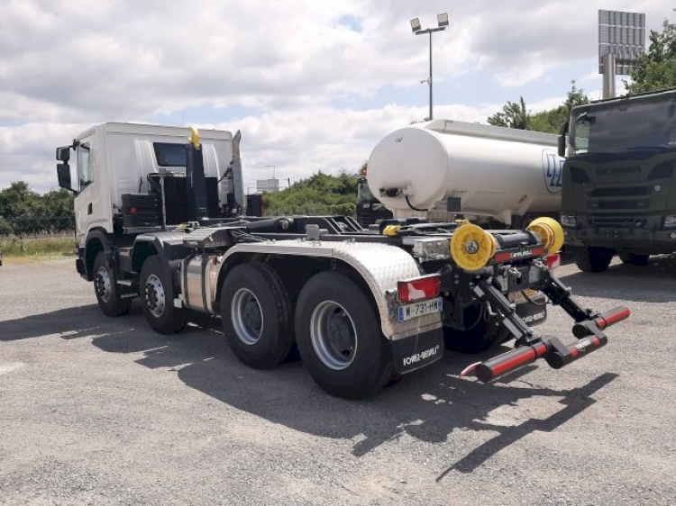 SCANIA XT XT 8X4 BVA 460CH POLYBENNE MARREL AL26