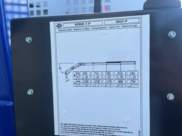 ISUZU M27 GENERATION 2 BENNE ALUMINIUM TITAN 2600 + GRUE PM30.23