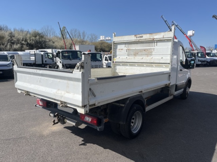 FORD TRANSIT  3T5 170CH BVM BENNE ACIER + COFFRE CALVET