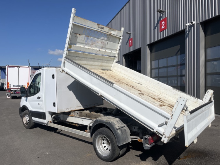 FORD TRANSIT  3T5 170CH BVM BENNE ACIER + COFFRE CALVET