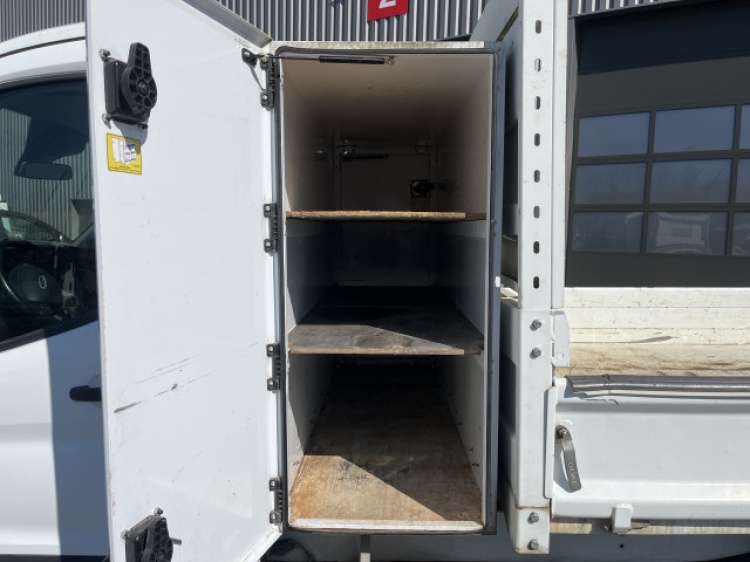 FORD TRANSIT  3T5 170CH BVM BENNE ACIER + COFFRE CALVET